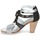 Schoenen Dames Sandalen / Open schoenen Regard RIKA Zilver / Zwart