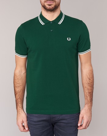 Fred Perry TWIN TIPPED FRED PERRY SHIRT Groen