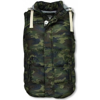 Vest Enos Bodywarmer Camouflage Vest Capuchon online kopen