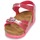 Schoenen Kinderen Sandalen / Open schoenen Birkenstock RIO Roze / Pailletten