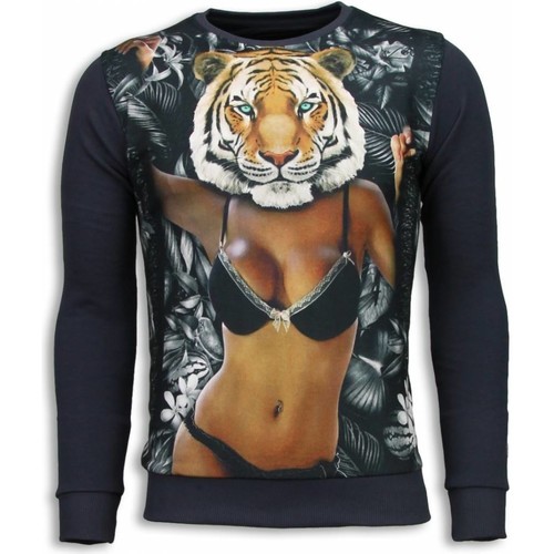 Textiel Heren Sweaters / Sweatshirts Local Fanatic Tiger Chick Grijs