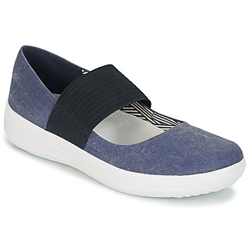 FitFlop FSPORTY MARY JANE CANVAS Midnight / Marine