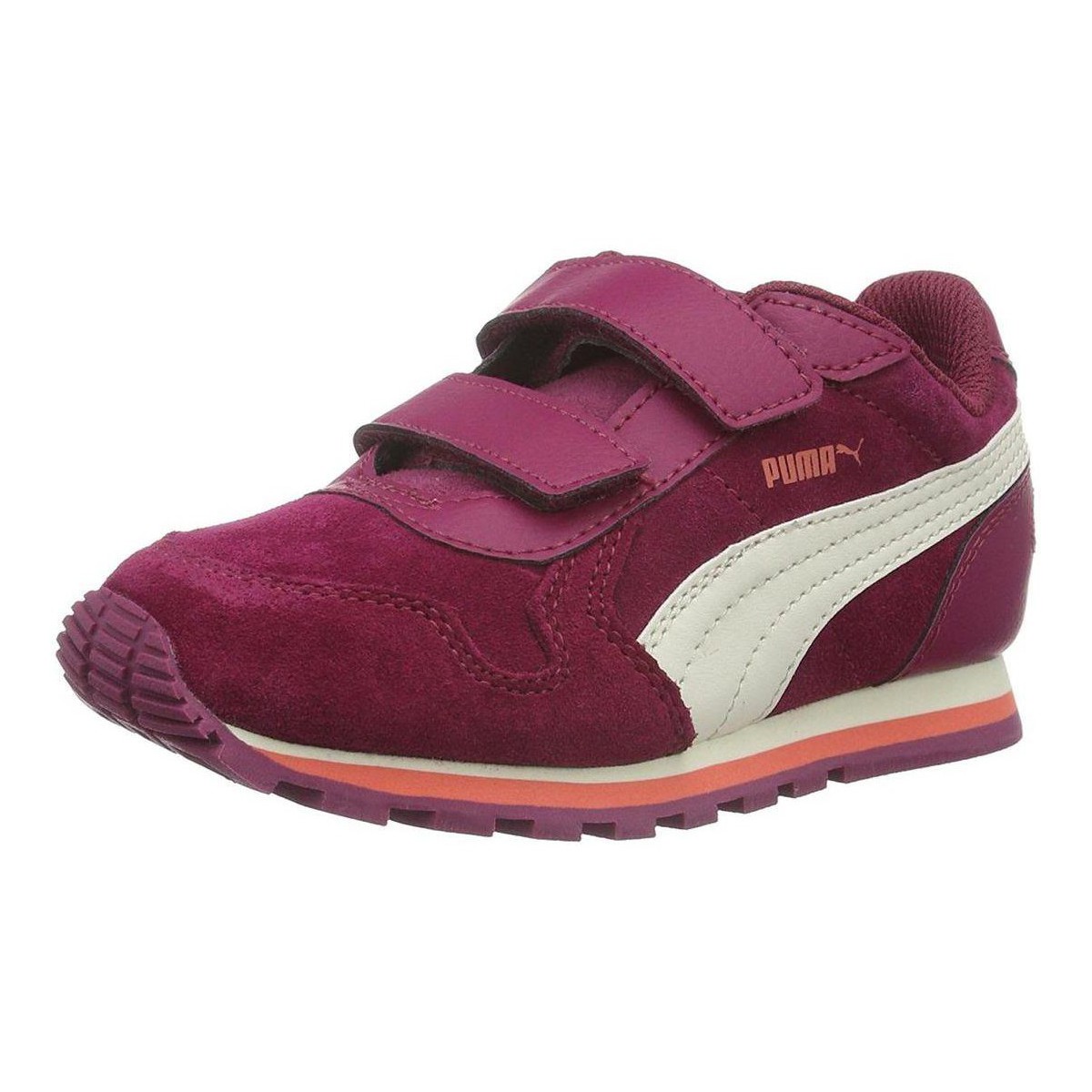 Schoenen Meisjes Sneakers Puma ST RUNNER SD V.PLUM Roze