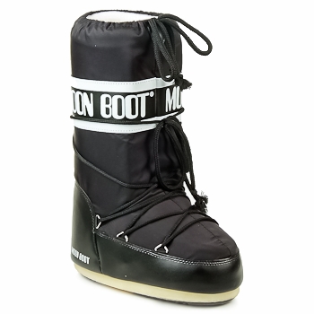 Schoenen Dames Snowboots Moon Boot MOON BOOT NYLON Zwart