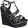 Schoenen Dames Sandalen / Open schoenen Gianvito Rossi GN3670 85RIC DNABUBI Blauw