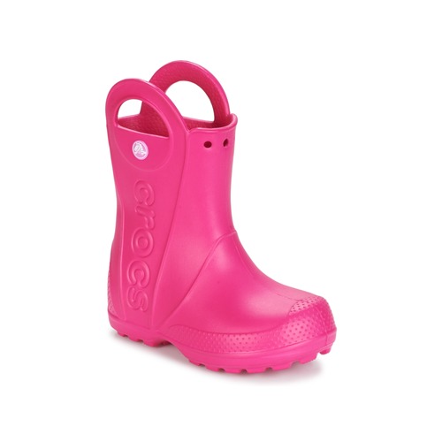 Schoenen Meisjes Regenlaarzen Crocs HANDLE IT RAIN BOOT Roze