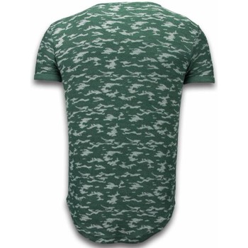 Justing Fashionable Camouflage Long Fi Army Groen