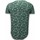 Textiel Heren T-shirts korte mouwen Justing Fashionable Camouflage Long Fi Army Groen