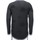 Textiel Heren Sweaters / Sweatshirts Justing Destroyed Look Side Laces Long Fit Zwart
