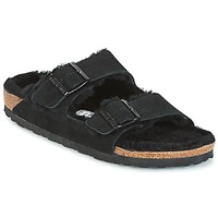Schoenen Leren slippers Birkenstock ARIZONA Zwart