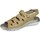 Schoenen Dames Sandalen / Open schoenen Comfort Class  Beige