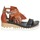 Schoenen Dames Sandalen / Open schoenen Airstep / A.S.98 YVES Bruin / Zwart