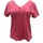 Textiel Dames T-shirts korte mouwen Dress Code Tee Shirt Zinka Rose signe or KT107 Roze