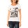 Textiel Dames T-shirts korte mouwen LuluCastagnette T-shirt Mag Blanc Wit