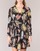 Textiel Dames Korte jurken Betty London HYPO Zwart / Multicolour