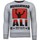 Textiel Heren Sweaters / Sweatshirts Local Fanatic Muhammad Ali Rhinestone Grijs
