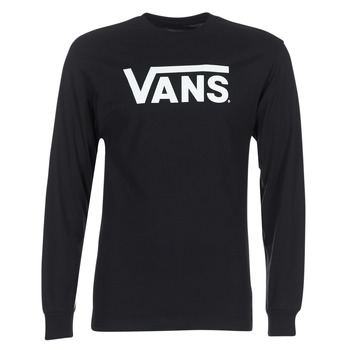 Textiel Heren T-shirts met lange mouwen Vans VANS CLASSIC Zwart