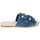 Schoenen Dames Leren slippers KG by Kurt Geiger NAOMI-BLUE Blauw