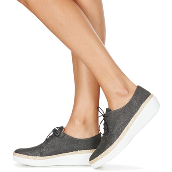 FitFlop SUPERDERBY LACE UP SHOES Zwart