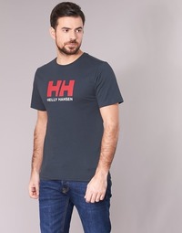 Textiel Heren T-shirts korte mouwen Helly Hansen HH LOGO Marine