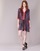 Textiel Dames Korte jurken Sisley CEPAME Zwart / Rood / Blauw