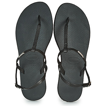Schoenen Dames Sandalen / Open schoenen Havaianas YOU RIVIERA Zwart
