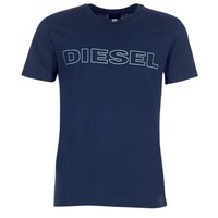 Textiel Heren T-shirts korte mouwen Diesel JAKE Marine