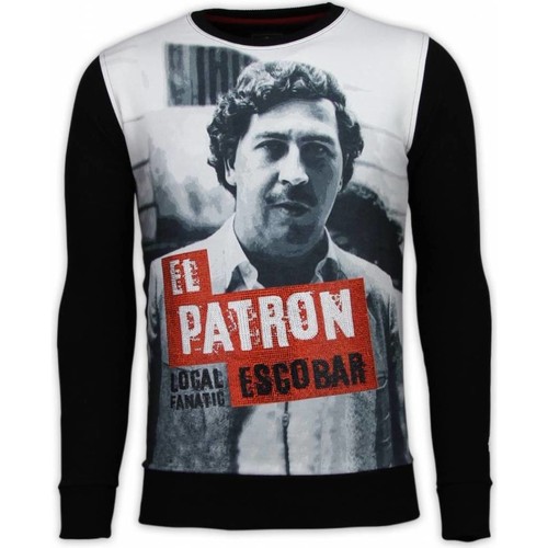 Textiel Heren Sweaters / Sweatshirts Local Fanatic El Patron Escobar Digital Zwart