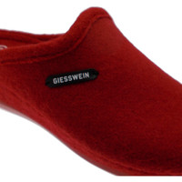 Schoenen Dames Leren slippers Giesswein GIESJENAro rosso