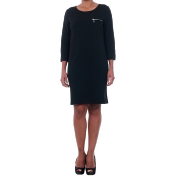 Textiel Dames Korte jurken Jacqueline De Yong 15142620 JDYSAXO 3/4 DRESS JRS BLACK Zwart