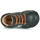 Schoenen Jongens Hoge sneakers GBB REGIS Zwart / Oranje