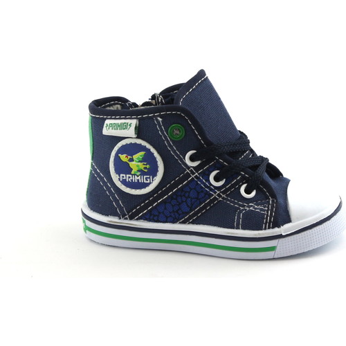 Schoenen Kinderen Hoge sneakers Primigi PRI-E18-1445800-BL Blauw