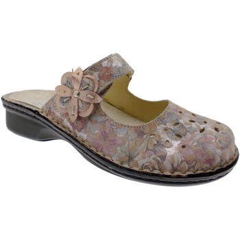 Schoenen Dames Leren slippers Calzaturificio Loren LOM2709ci Blauw