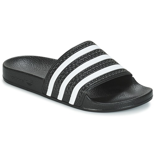 Aquarium Voorwaarden Ru adidas Originals ADILETTE Zwart / Wit - Gratis levering | Spartoo.nl ! -  Schoenen slippers € 32,00