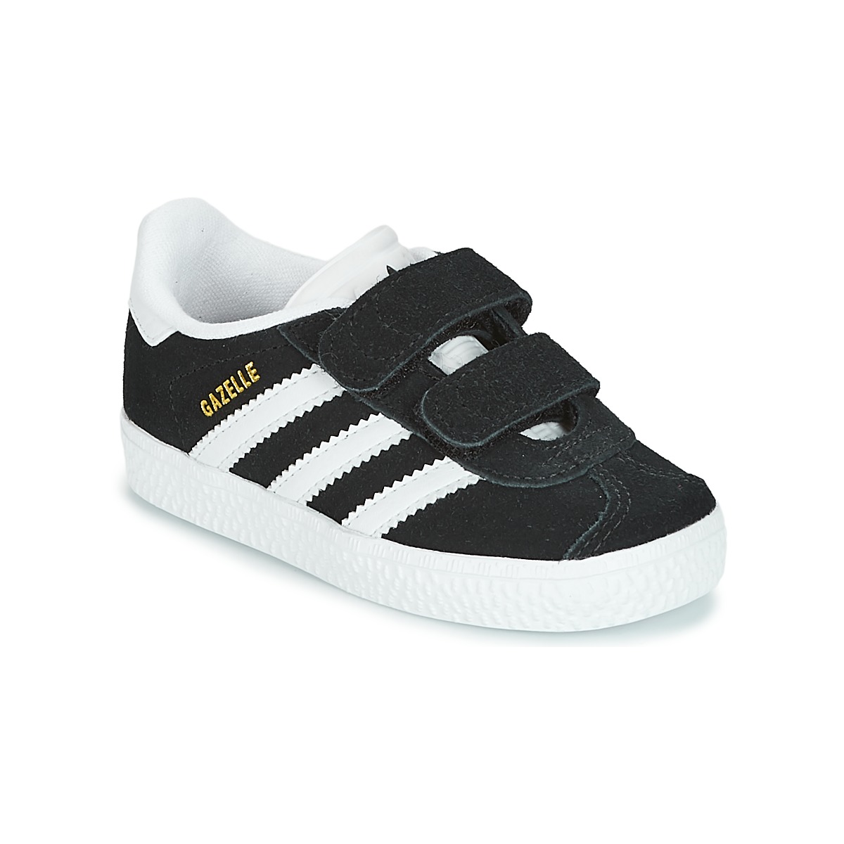 adidas Gazelle 2 CF  Sneakers - Maat 24 - Unisex - zwart/wit