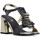 Schoenen Dames Sandalen / Open schoenen Apepazza NERO HEEL SANDAL Zwart