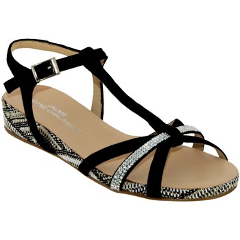 Schoenen Dames Sandalen / Open schoenen Brenda Zaro F2719 Velvet zwart