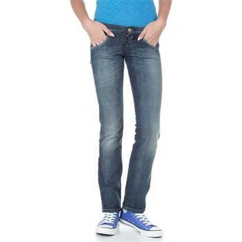 Textiel Dames Straight jeans Lee Lynn L38418HD blue