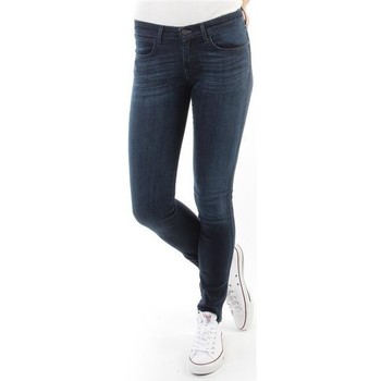 Textiel Dames Skinny Jeans Wrangler CORYNN BLUE SHELTER W25FU466N Blauw