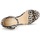 Schoenen Dames Sandalen / Open schoenen Moony Mood IVONGA Zwart / Luipaard