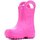 Schoenen Kinderen Sandalen / Open schoenen Crocs IT RAIN BOOT KIDS 12803-6X0 Roze