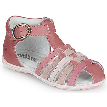 Schoenen Meisjes Sandalen / Open schoenen Citrouille et Compagnie VISOTU Roze / Multicolour