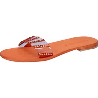 Schoenen Dames Sandalen / Open schoenen Eddy Daniele AW449 Oranje