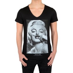 Textiel Jongens T-shirts korte mouwen Eleven Paris 40273 Zwart
