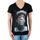 Textiel Meisjes T-shirts korte mouwen Eleven Paris 42691 Zwart