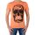 Textiel Heren T-shirts korte mouwen Japan Rags 38860 Oranje