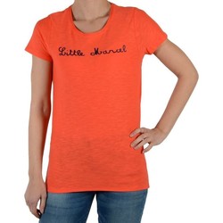 Textiel Dames T-shirts korte mouwen Little Marcel 28450 Roze