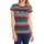 Textiel Dames T-shirts korte mouwen Little Marcel t-shirt line RDC MC 225 Multicolour