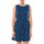 Textiel Dames Jurken Vero Moda Robe Noel SL Mini Dress Mix Wall 10087646 Bleu Blauw
