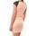 Textiel Dames Korte jurken Dress Code Robe Love Look 320 Rose Roze